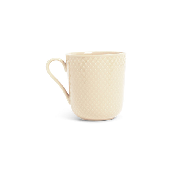 Rhombe Earth Mug with Handle (Set of 4)