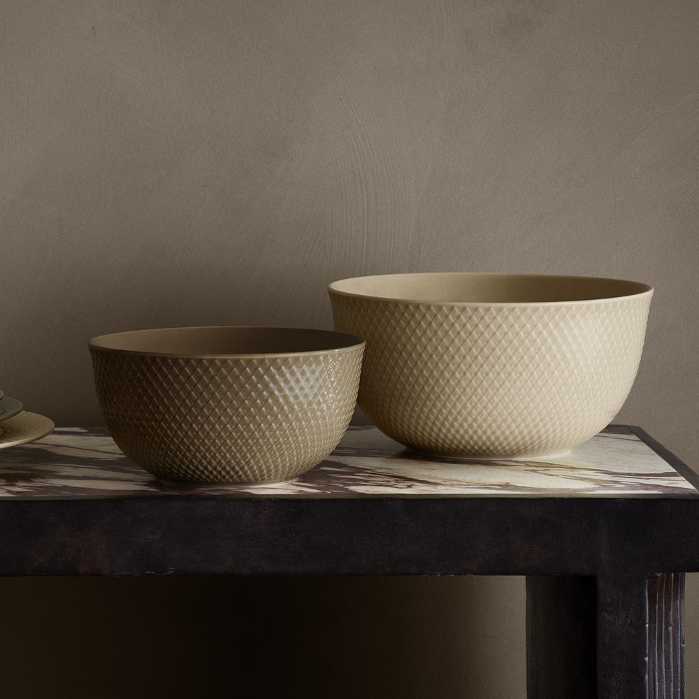 Rhombe Earth Serving Bowl