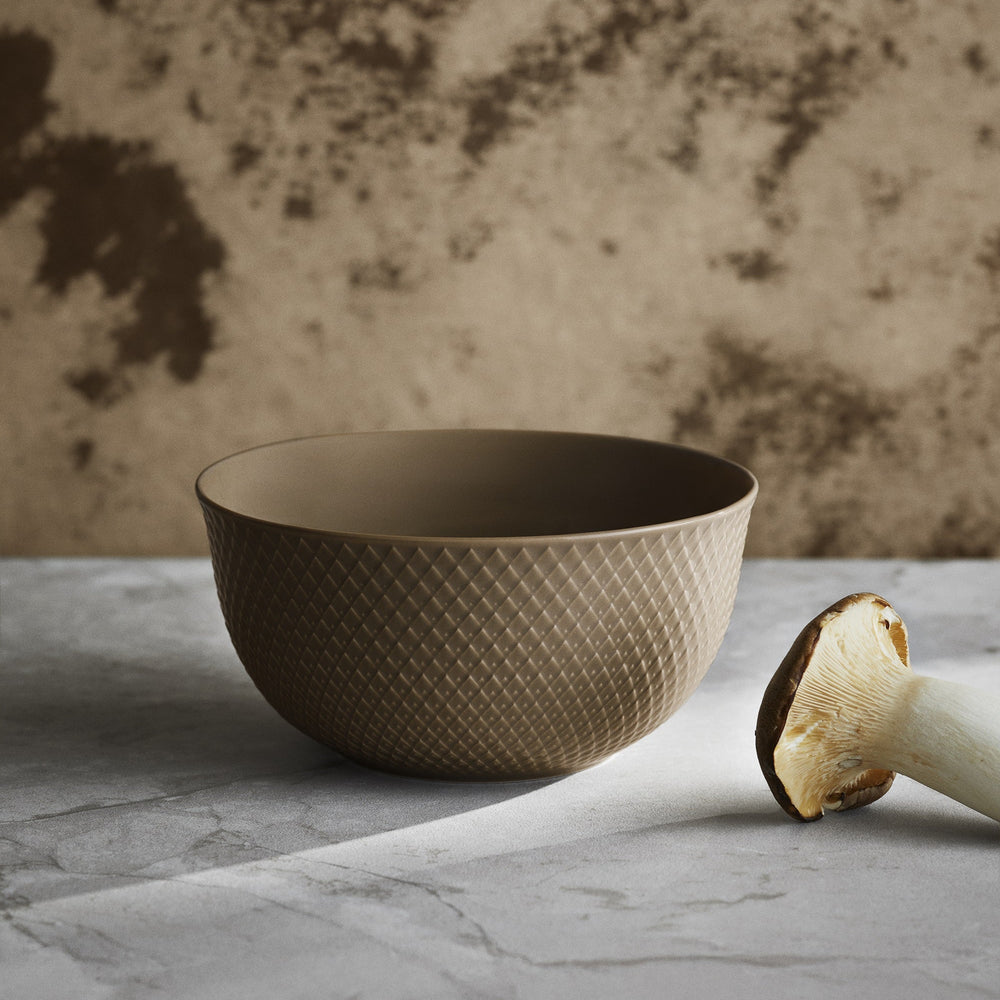 Rhombe Earth Serving Bowl