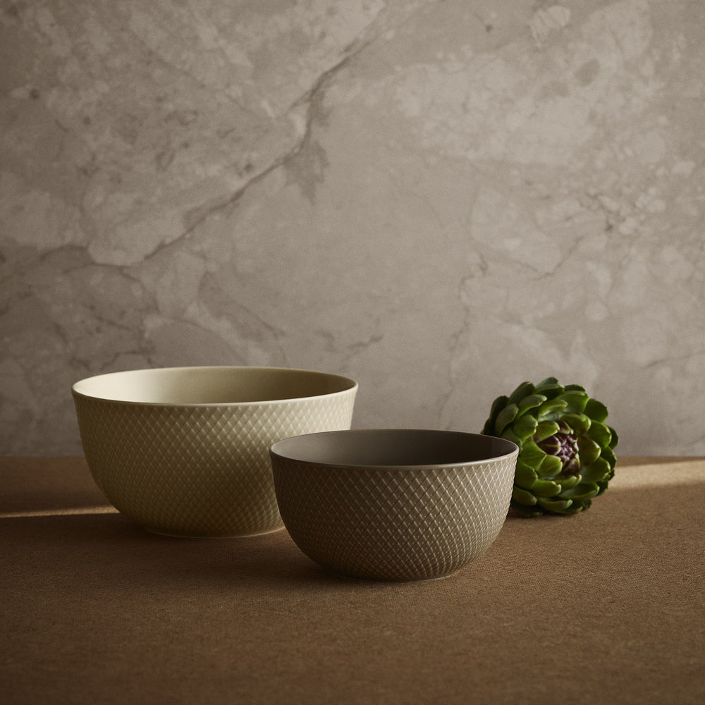 Rhombe Earth Serving Bowl