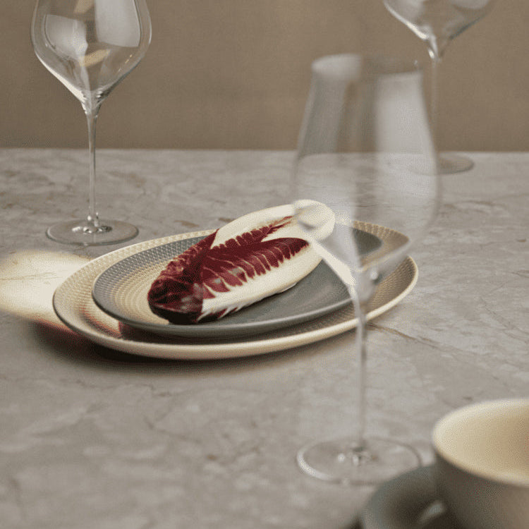 Rhombe Earth Oval Serving Dish