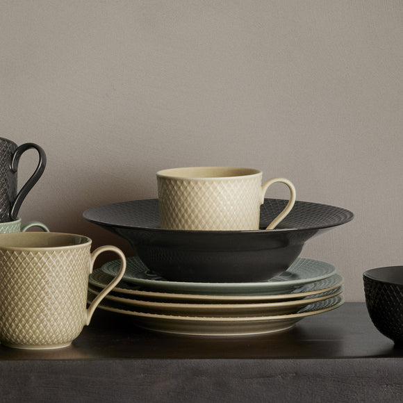 Rhombe Earth Soup Plate (Set of 4)