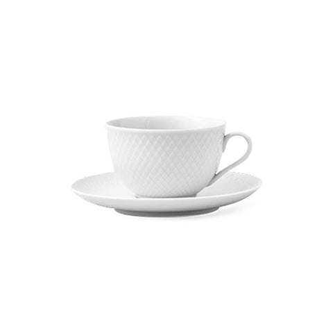 Rhombe Tea Cup With Saucer