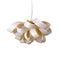 Agatha Suspension Lamp  option Ivory White