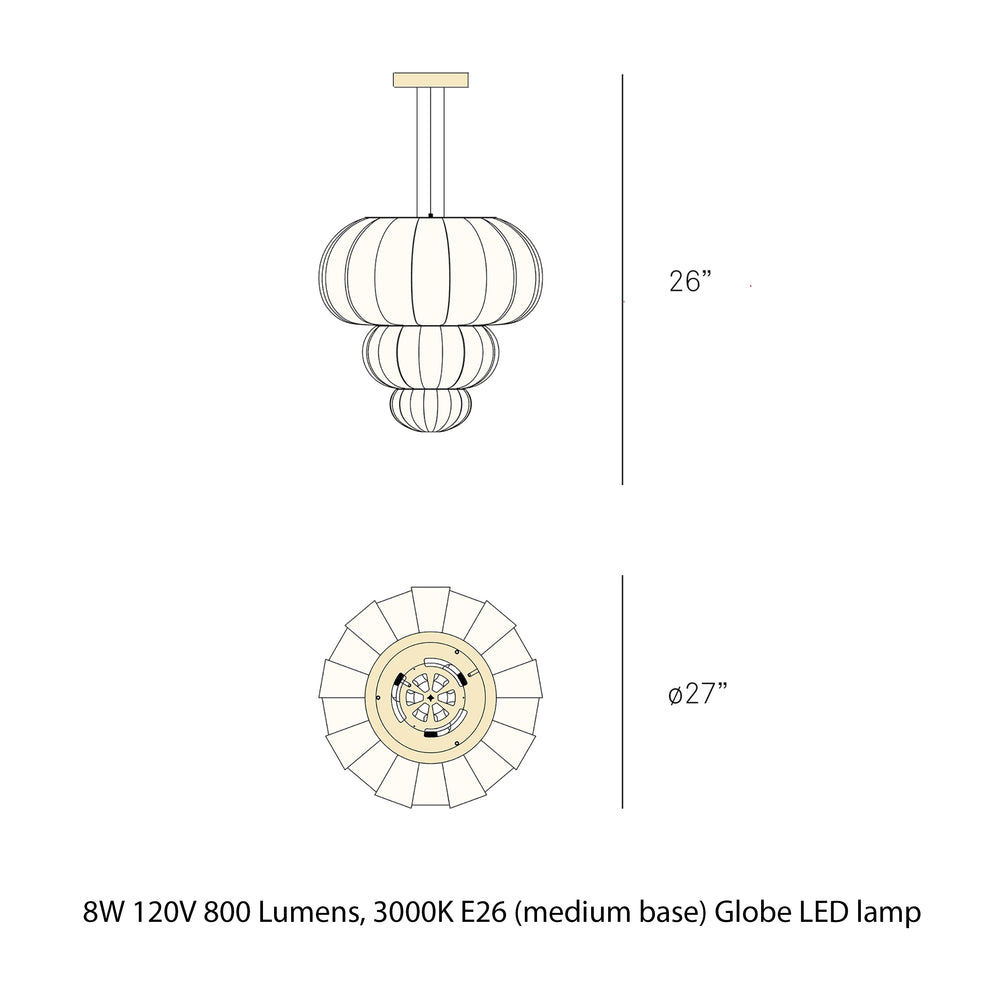 Arabesco Pendant Light