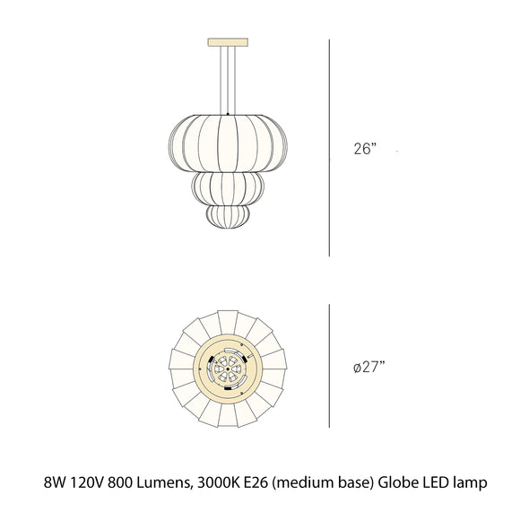 Arabesco Pendant Light