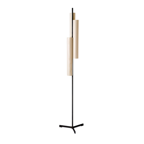 Black Note Triplet Floor Lamp