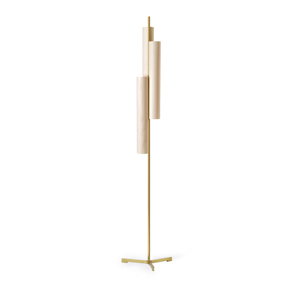 Black Note Triplet Floor Lamp