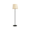 Zeta Floor Lamp  option Matte Black / Natural White