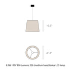 Zeta Grande Pendant Light