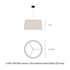 Zeta Grande Pendant Light