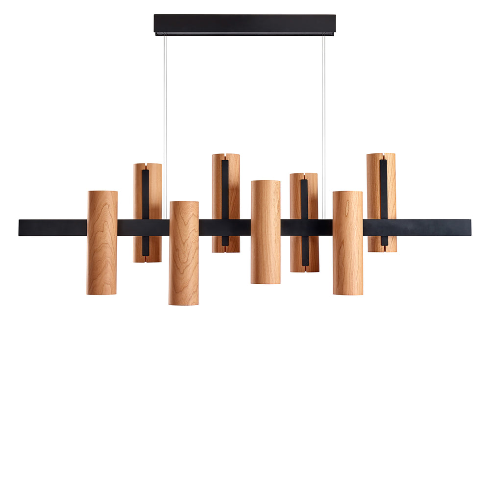 Black Note Keys Pendant Light