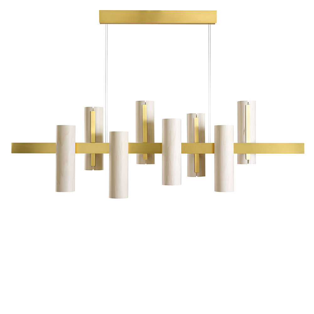 Black Note Keys Pendant Light
