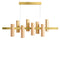 Black Note Keys Pendant Light  option Natural Beech