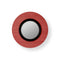 Lens Circular LED Wall Sconce  option Red / Matte Black