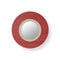 Lens Circular LED Wall Sconce  option Red / Matte Ivory