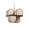 Osca Suspension Light  option Natural White / Earl Grey