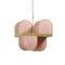 Osca Suspension Light  option Pale Rose / Gold