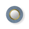 Lens Circular LED Wall Sconce  option Blue / Gold