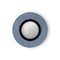 Lens Circular LED Wall Sconce  option Blue / Matte Black