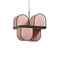Osca Suspension Light  option Pale Rose / Earl Grey