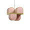 Osca Suspension Light  option Pale Rose / Gold