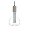 Eris Pendant Light  option Sea Blue / Aluminum