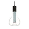 Eris Pendant Light  option Sea Blue / Matte Black