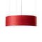 Gea Slim Pendant Light  option Red