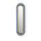 Lens Super Oval LED Wall Sconce  option Blue / Gold