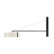 Thesis Wall Sconce  option Hardwired