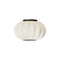 Knit-Wit Oval Wall/Ceiling Light  option Pearl White