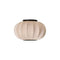 Knit-Wit Oval Wall/Ceiling Light  option Sandstone