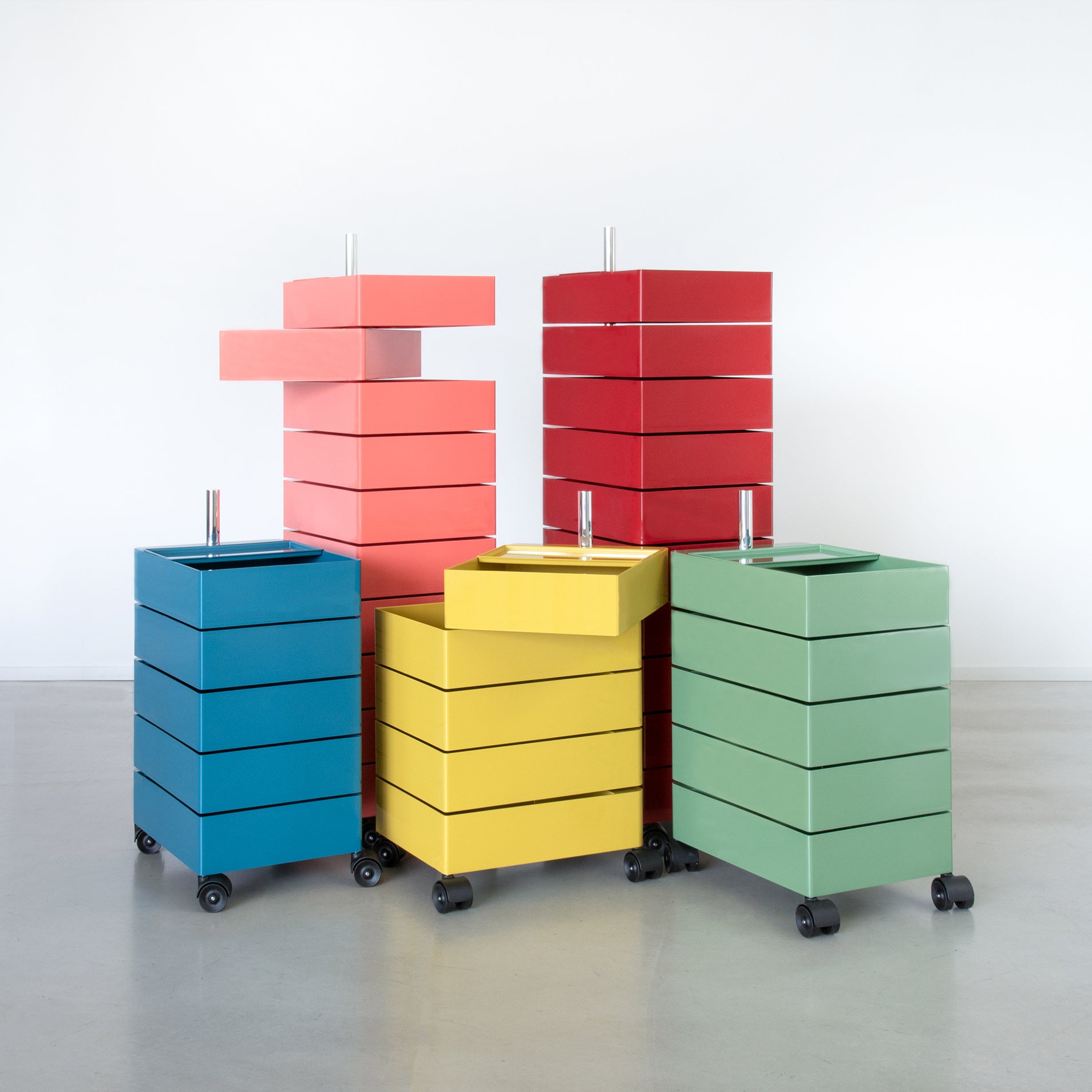Magis 360 Degree Container with Wheels - 2Modern