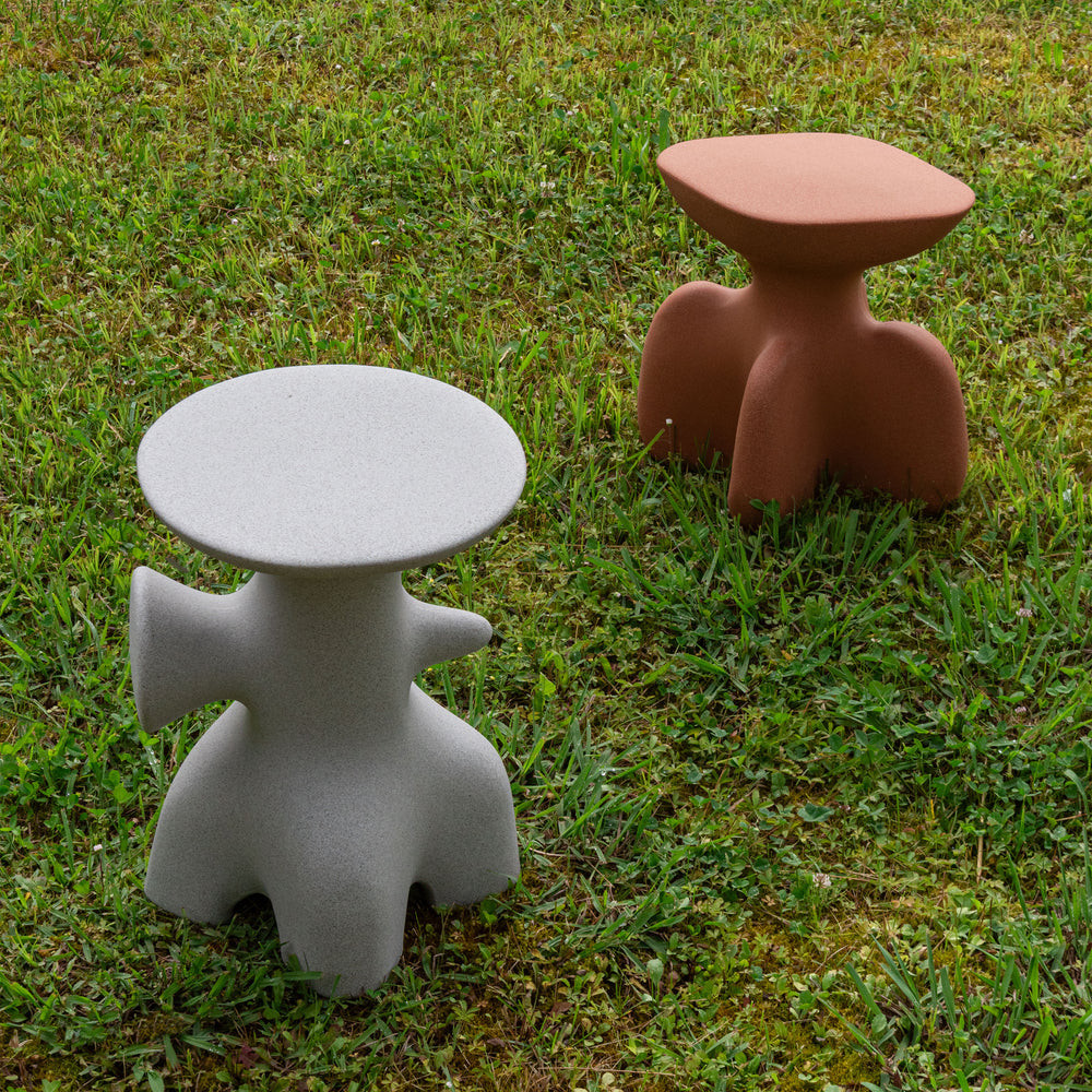Archeo Outdoor High Stool/Side Table