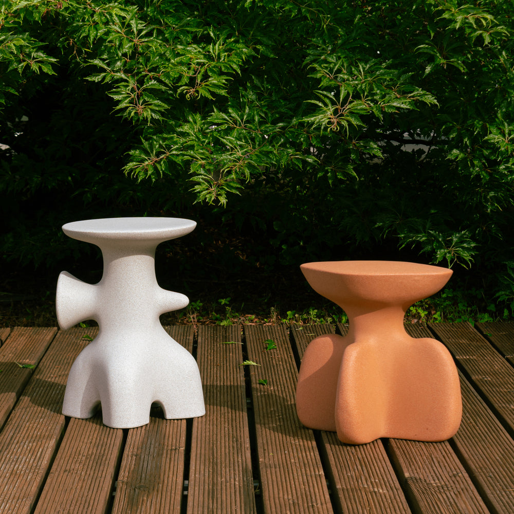 Archeo Outdoor High Stool/Side Table