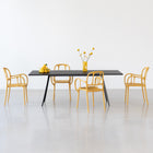 Baguette Rectangular Dining Table