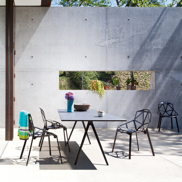 Chair One Outdoor Stacking Chair (Set of 2)