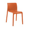 First Outdoor Stacking Chair  option Orange 1829 C
