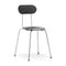 Mariolina Dining Chair  option Chromed / Grey Anthracite 1420C