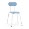 Mariolina Dining Chair  option White / Light Blue 1803C