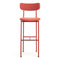 Motta Upholstered Stool  option Bar: 30.3 in height