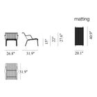 South Outdoor Stackable Lounge Armchair