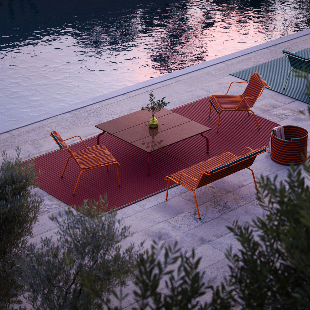 South Outdoor Stackable Lounge Bench