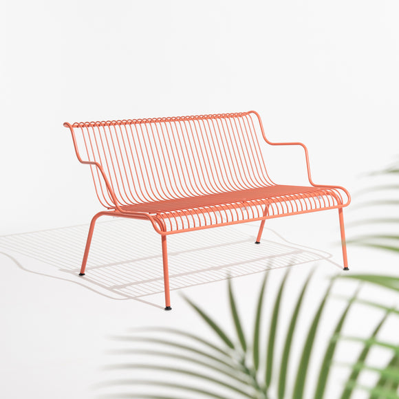 South Outdoor Stackable Lounge Bench