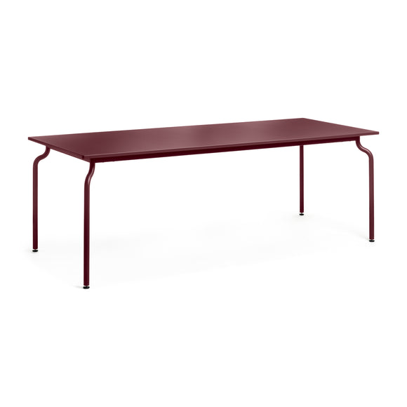 South Outdoor Rectangular Steel Dining Table
