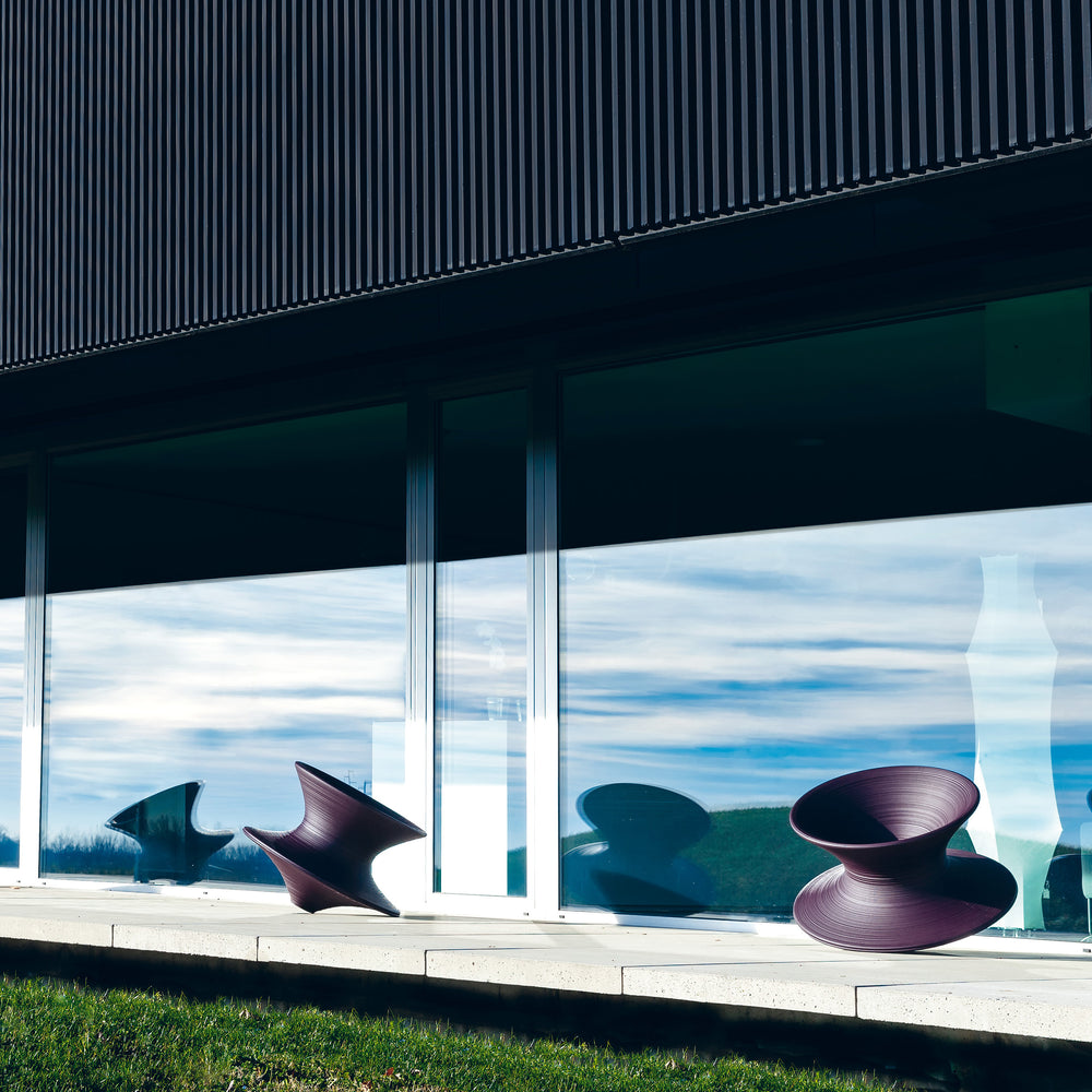 Spun Outdoor Rotating Chair