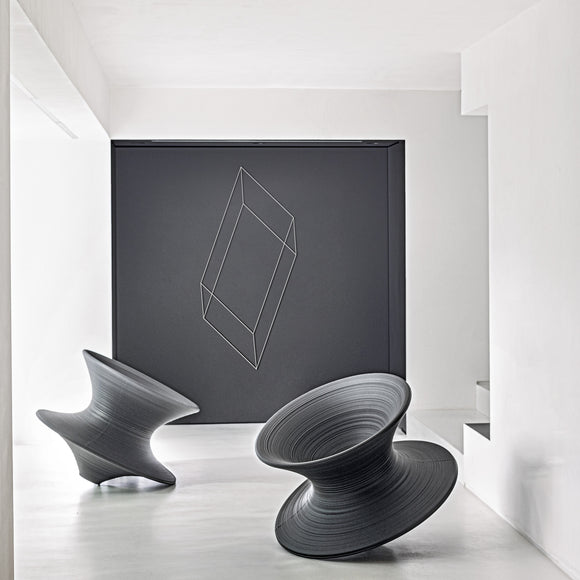 Rotating Chair Packaged Magis Spun Outdoor Rotating Chair - 2Modern