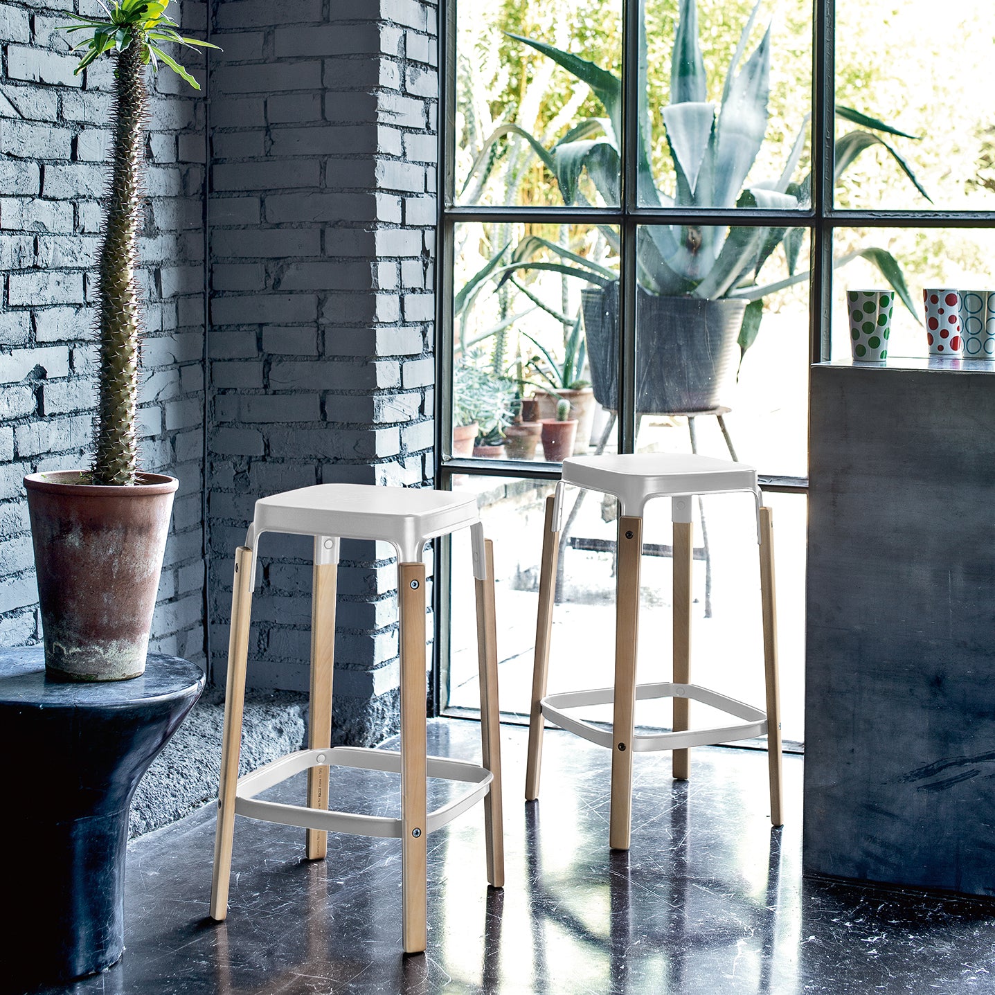 Magis Steelwood Stool - 2Modern