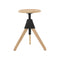 The Wild Bunch Jerry Stool  option Natural 7011 / Black 1754 C